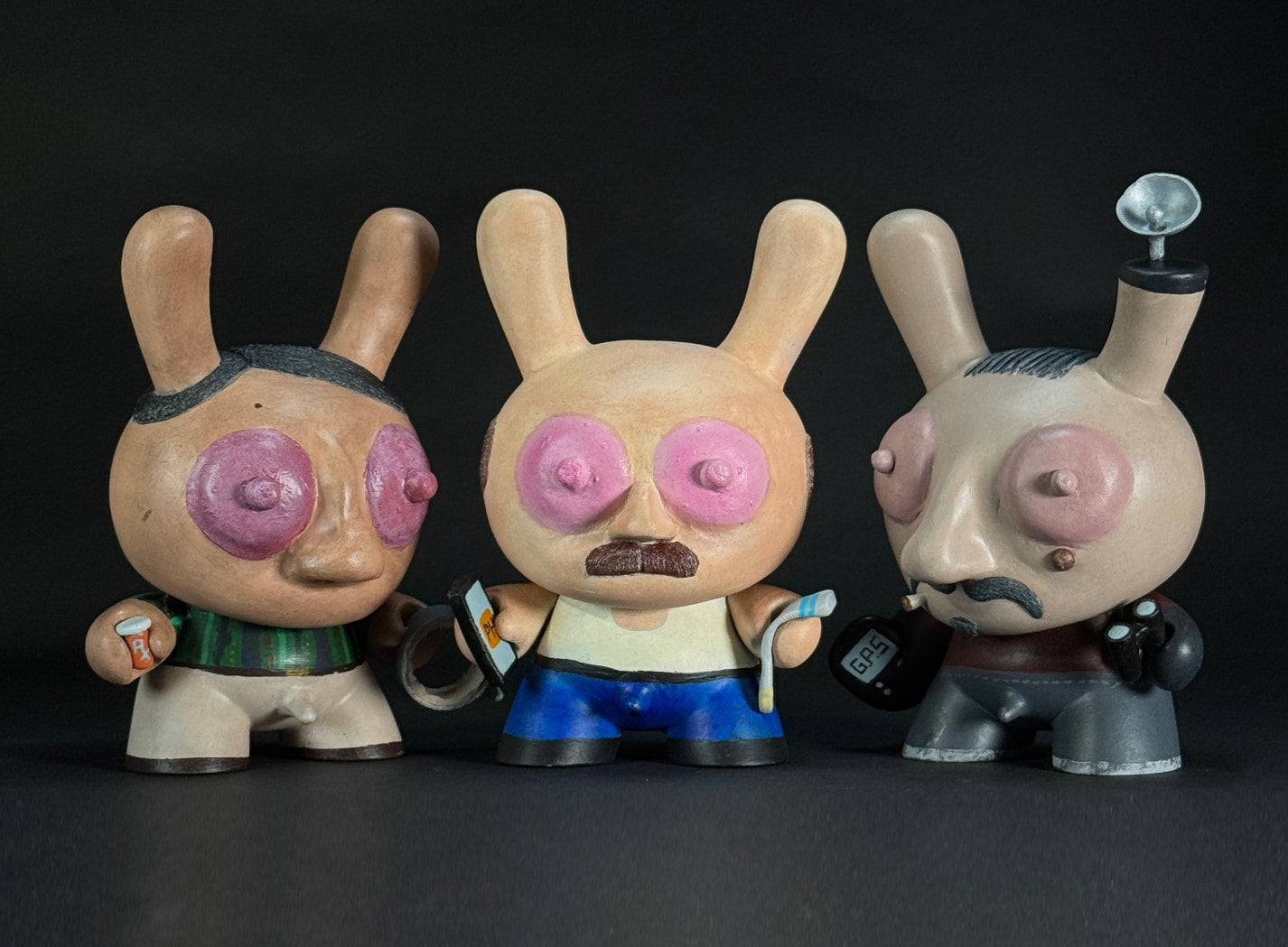 The D3generates 3up showing all 3 pieces together.